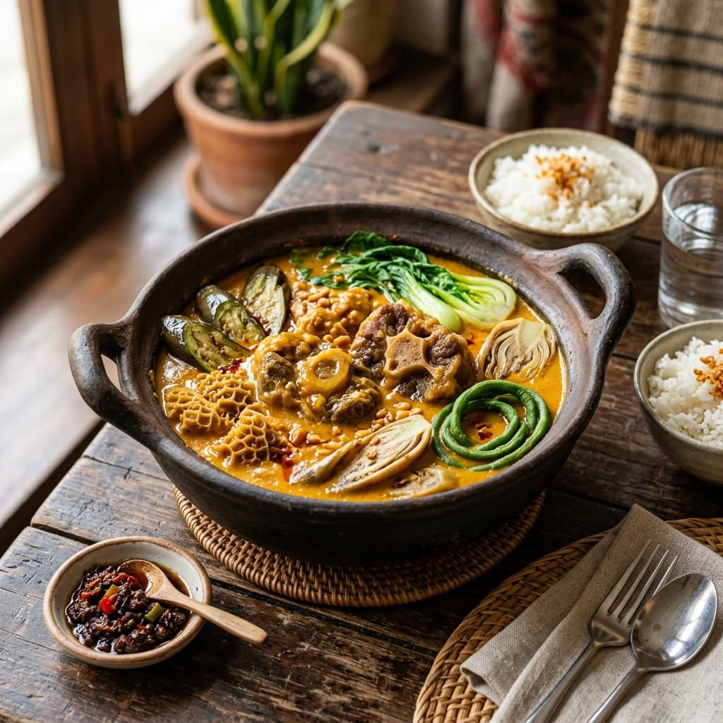 Kare-Kare (Oxtail Peanut Stew)